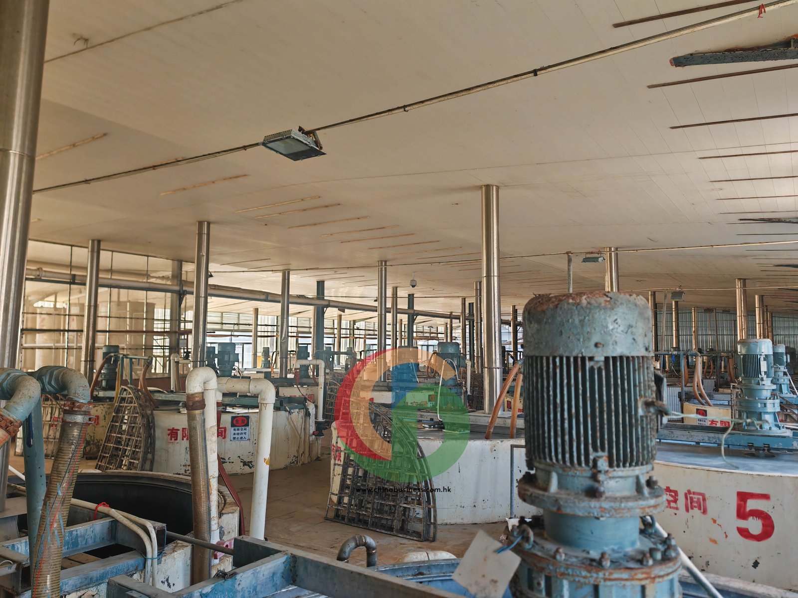 Agar factory — production overview