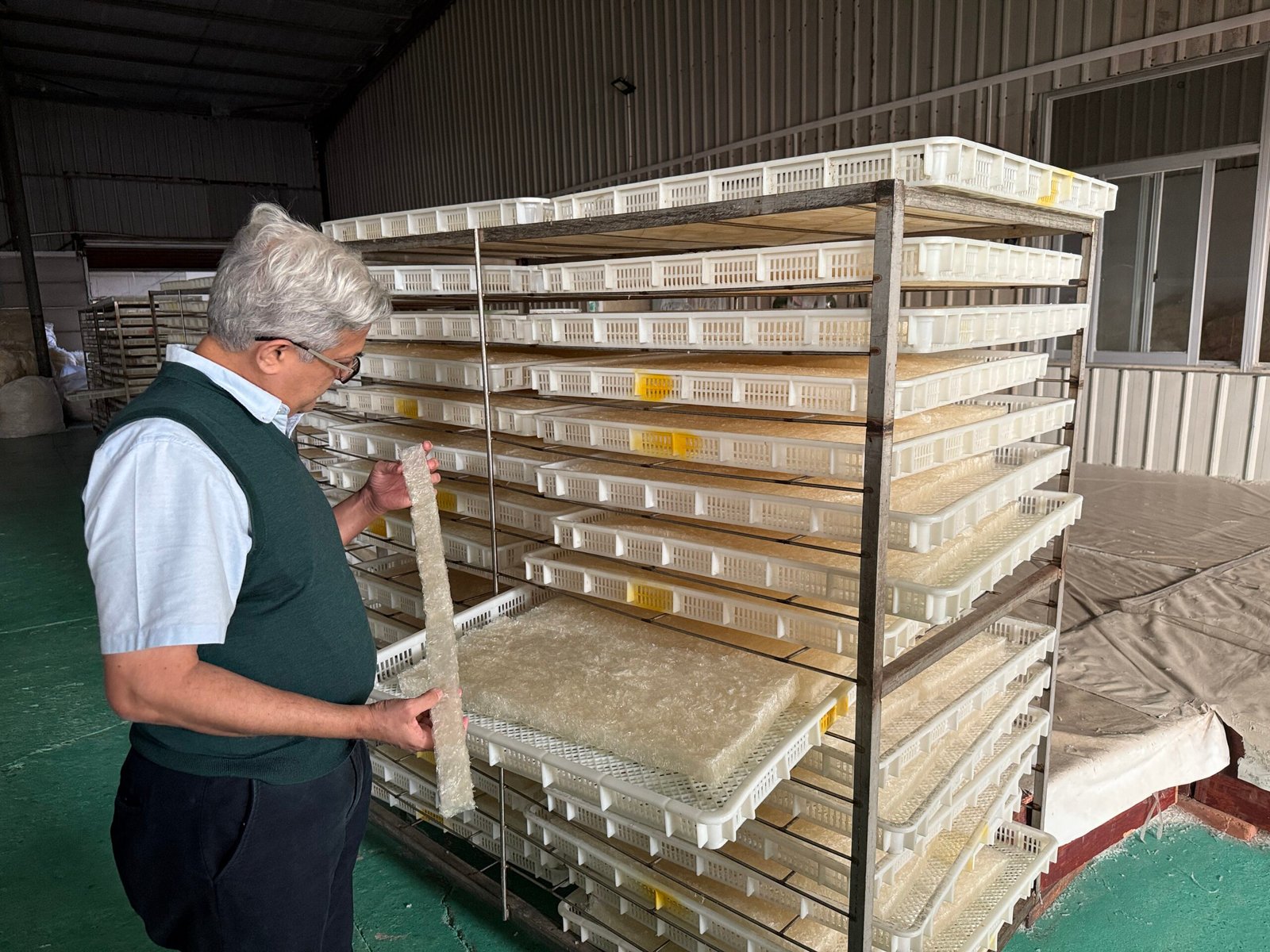 Agar Agar powder — production batch