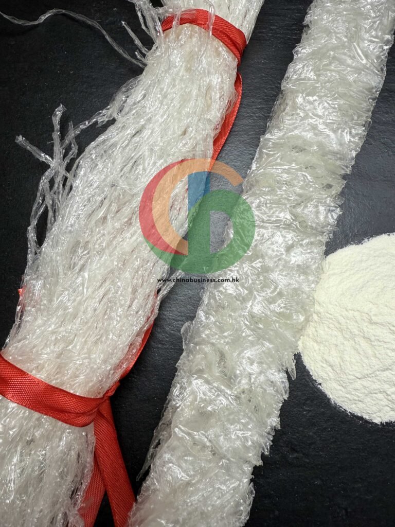 Agar strips block powder